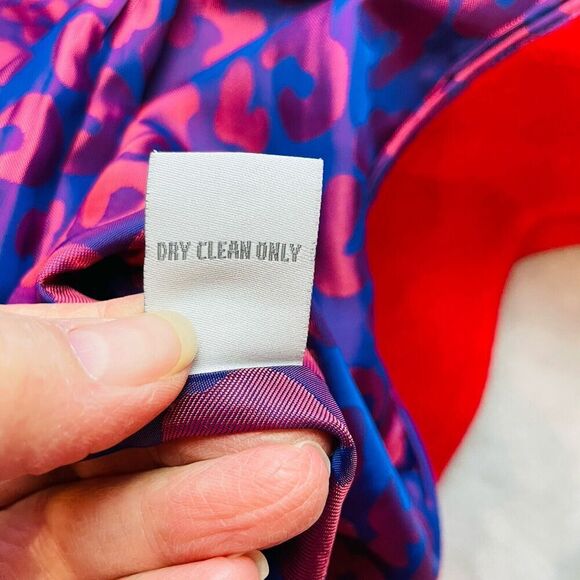 Soft Surroundings Wool Blend Coat Womens M‎ Red Frog Clasp Long City Holiday - Picture 6 of 14